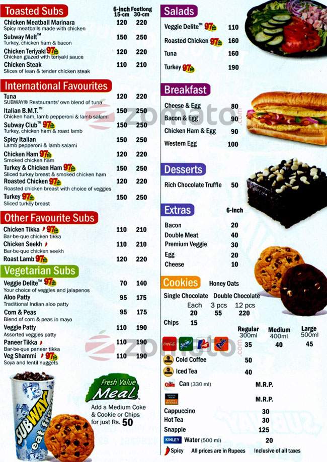 Order Subway (19 W Main St) Menu Delivery【Menu & Prices】, Madison